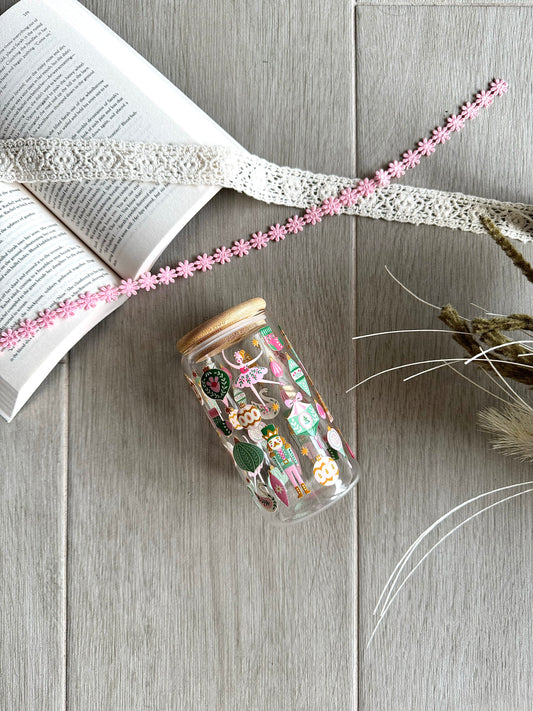 Sugarplum Fairy | 16oz Glass Tumbler