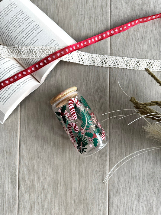 Under the Mistletoe | 16oz Glass Tumbler