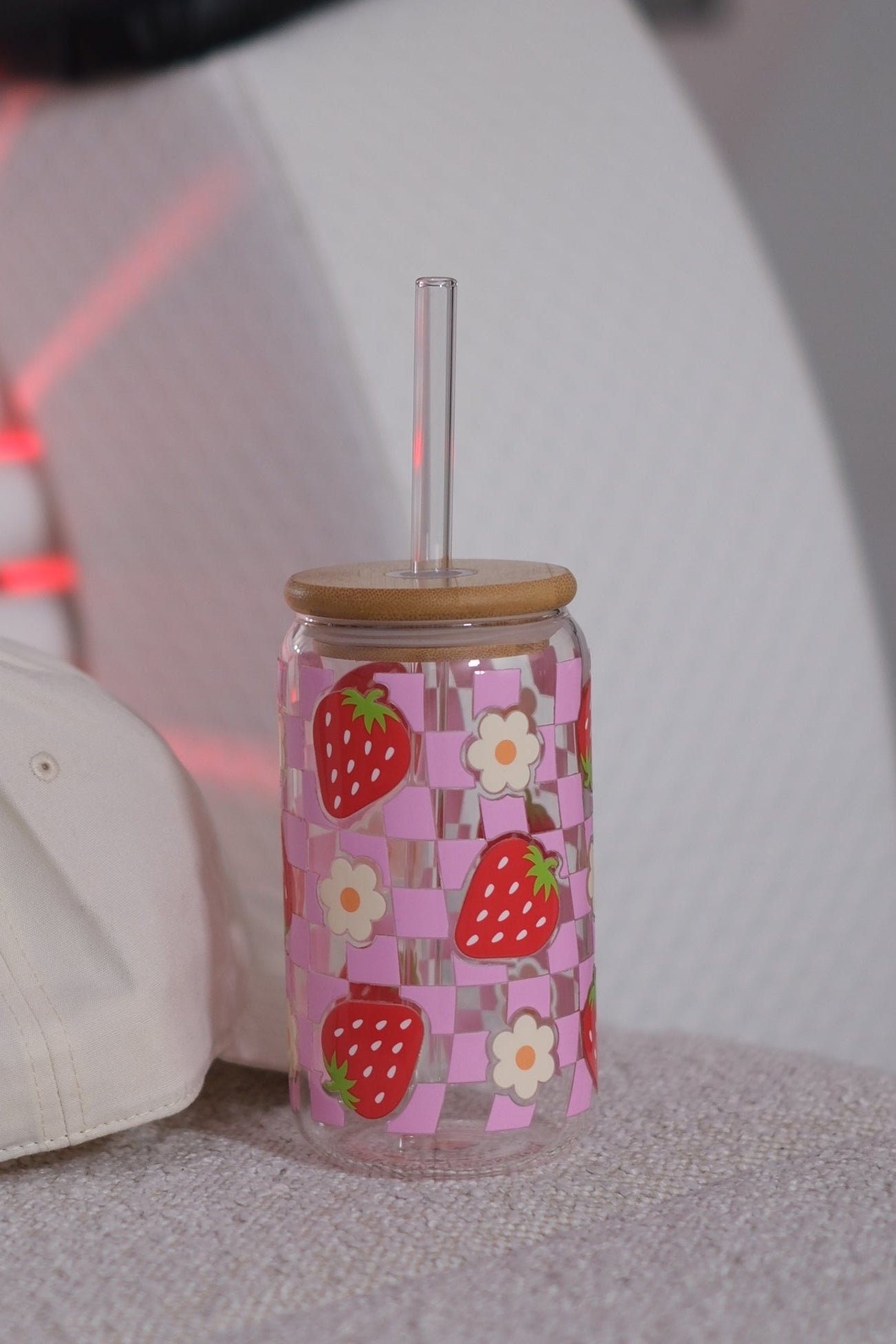 Berry Sweet | 16oz Glass Tumbler